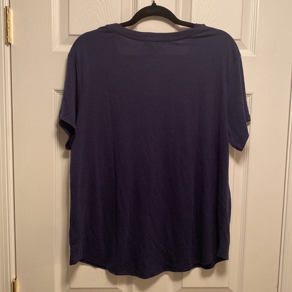 Brand New Modern Canvas Navy “Girl Power” Short Sleeve Tee…size XL - Picture 2 of 5